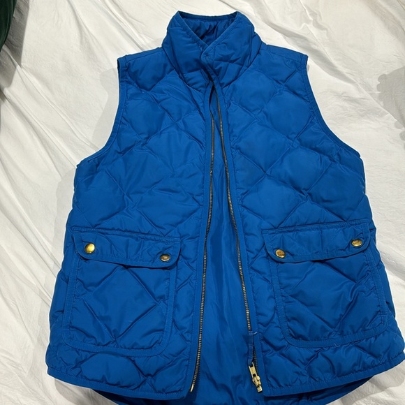 JCrew XS Down Feather Vest - Picture 2 of 4